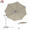 Doppler Multifunktionaler Pendelschirm EXPERT 350cm Sand + Schutzhülle